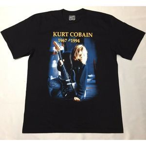 Kurt Cobain Nirvana Memorial Rap Tee T shirt XL Single Stitch Dead Stock